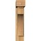 Ekena Millwork Westlake Block Rough Sawn Bracket w/ Offset Brace, Western Red Cedar, 6"W x 20"D x 28"H BKT0604X20X28WTL05RWR - alternate 4